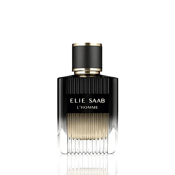 Elie Saab L’Homme EDP with pink pepper, vetiver and rich myrrh‑patchouli base