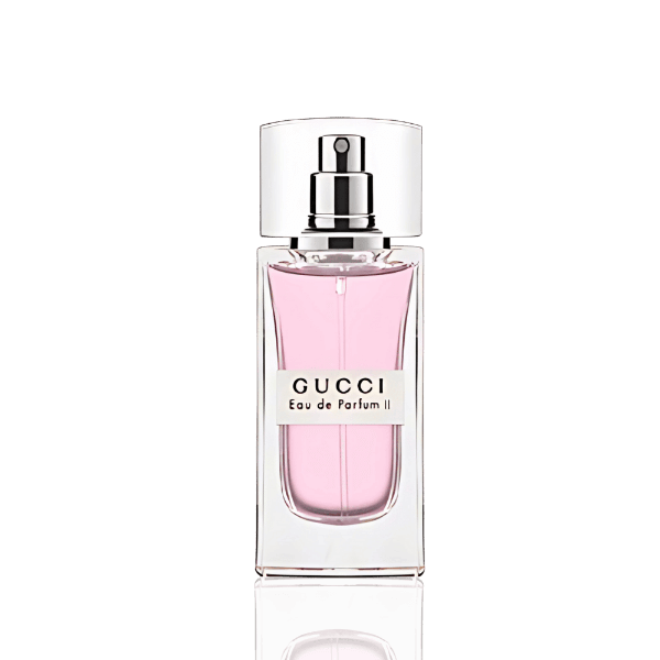 Gucci II EDP with red berries, violet and clean musk cedarwood base