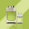 Fresh woody-aromatic fragrance with citrus, vetiver heart and warm benzoin finish