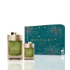 Bvlgari Man Wood Essence EDP gift set with citrus coriander opening and benzoin cedar base