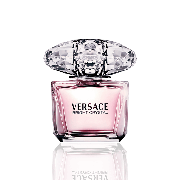 Versace Bright Crystal EDT with yuzu, lotus floral heart and musk-amber base