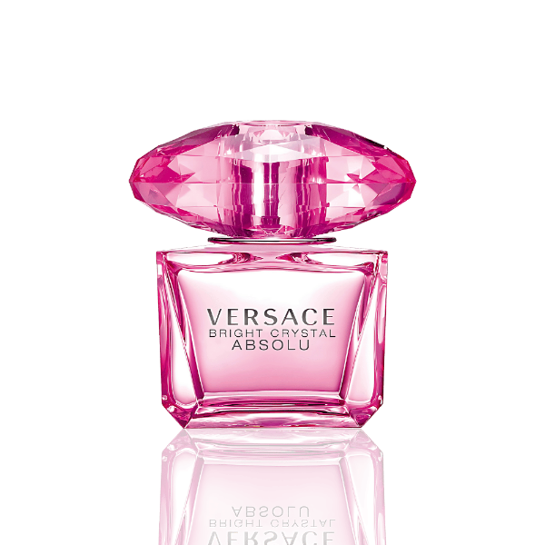 Versace Bright Crystal Absolu EDP with pomegranate, lotus and warm amber-musk base