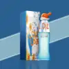 Sparkling citrus floral perfume opening fresh and drying into light woody musk