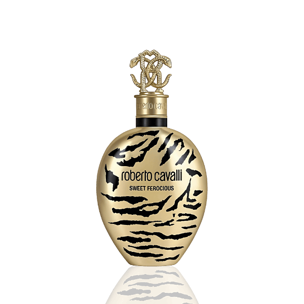 Roberto Cavalli Sweet Ferocious EDP with pomelo, saffron and rich woody amber base