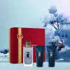 Masculine woody‑aromatic scent set with citrus top, herbal floral mid and patchouli‑nagarmotha trail