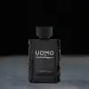 Uomo Signature by Ferragamo: grapefruit‑pepper top, cinnamon‑cardamom heart, leather‑coffee finish