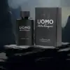 Elegant leather‑oriental scent with roasted coffee, tonka bean and patchouli trail