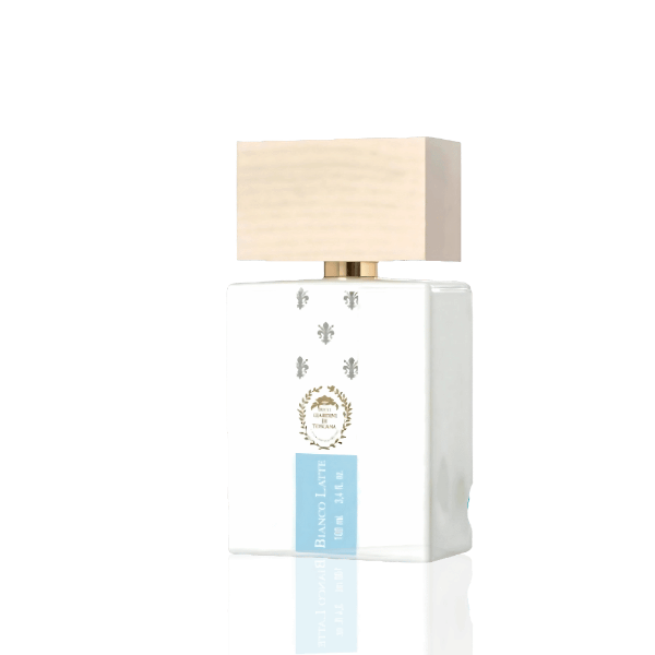 Bianco Latte EDP with caramel top, honey-coumarin heart and creamy vanilla‑musk base