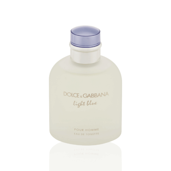 D&G Light Blue Pour Homme EDT new pack with citrus, rosemary and patchouli-musk base