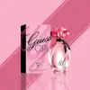 Bright floral‑fruity perfume opening citrus‑berry then drying into soft musk‑vanilla trail
