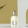 Sophisticated masculine scent with iris, amber and earth-toned vetiver flow