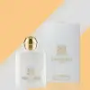 Elegant Italian fragrance with jasmine tea and vanilla wood