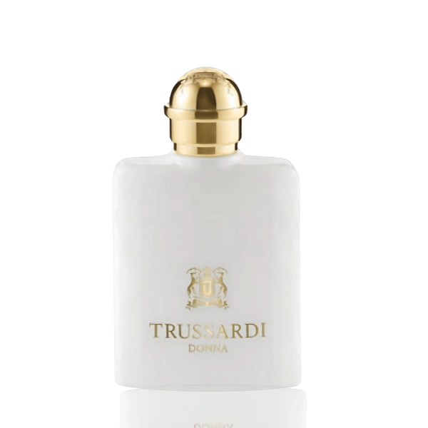 Fresh yuzu and floral heart in Trussardi Donna EDP