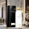 Cozy creamy oud perfume with rose and amber base