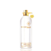 Soft rose-saffron oud perfume with creamy vanilla finish