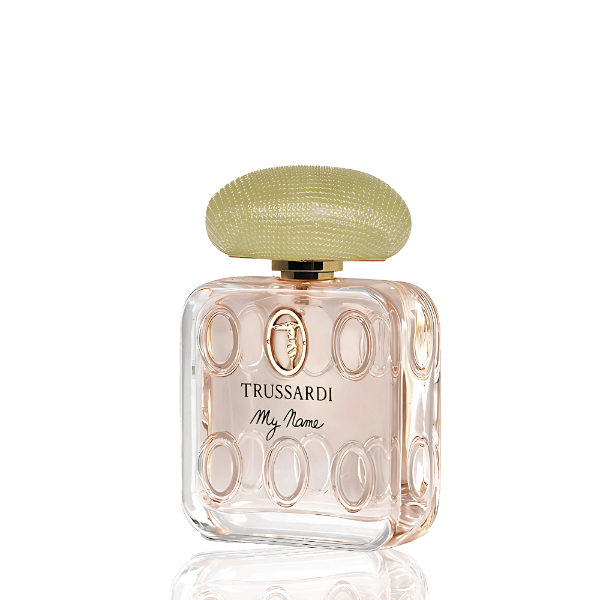 Trussardi My Name women’s perfume with violet, lilac, and vanilla notes
