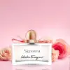 Signature bow-adorned bottle of Signorina Eau de Parfum