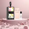 Narciso Rodriguez fragrance set, sophisticated musky and floral perfume