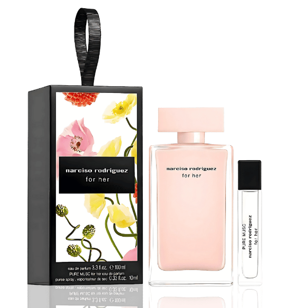 Narciso Rodriguez 2pcs set, Eau de Parfum 100ml + Pure Musc 10ml