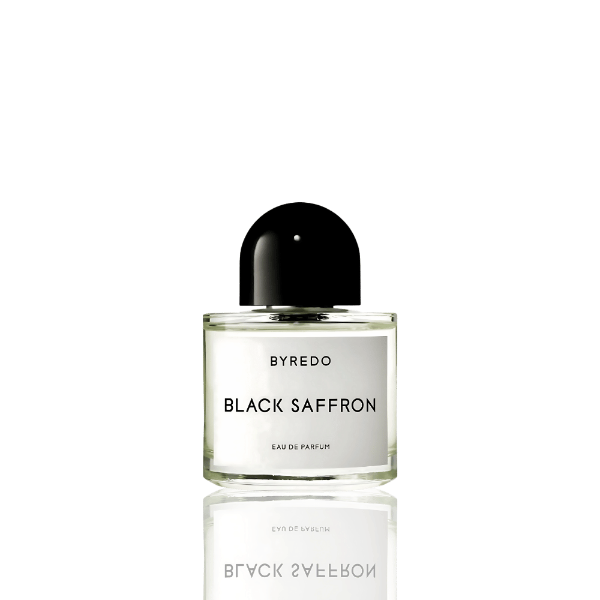 Byredo Black Saffron perfume with saffron, leather, raspberry notes
