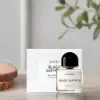 Spicy leather and raspberry perfume Byredo Black Saffron