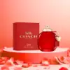 Romantic strawberry-rose fragrance with cozy woody dry-down — Coach Love