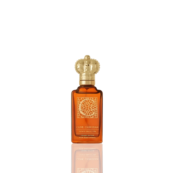 Clive Christian C Woody Leather Intense with mandarin, tobacco, and leather depth