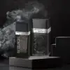 Bold masculine EDT with crisp green start, floral-wood heart, and sweet smoky base