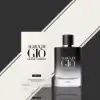 Woody-aquatic EDP blending marine freshness with aromatic sage and patchouli warmth