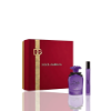 Dolce Virgin Violet perfume with cassis, violet heart, and vanilla-sandalwood base