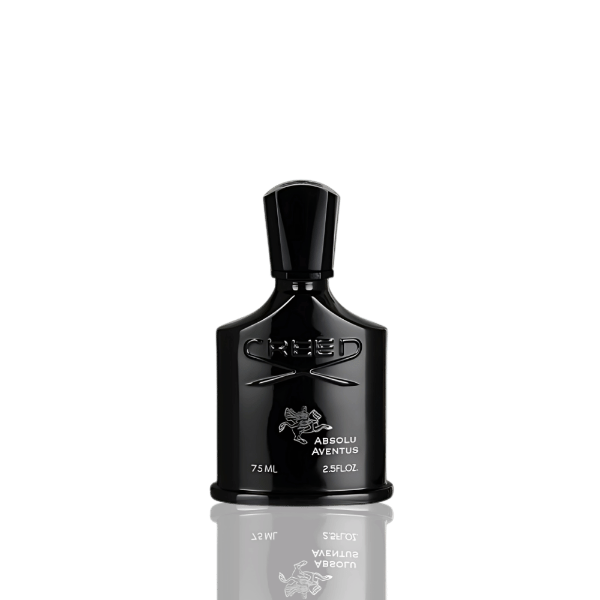 Creed Aventus Absolu perfume—citrus fresh top, spicy heart, and creamy woody base