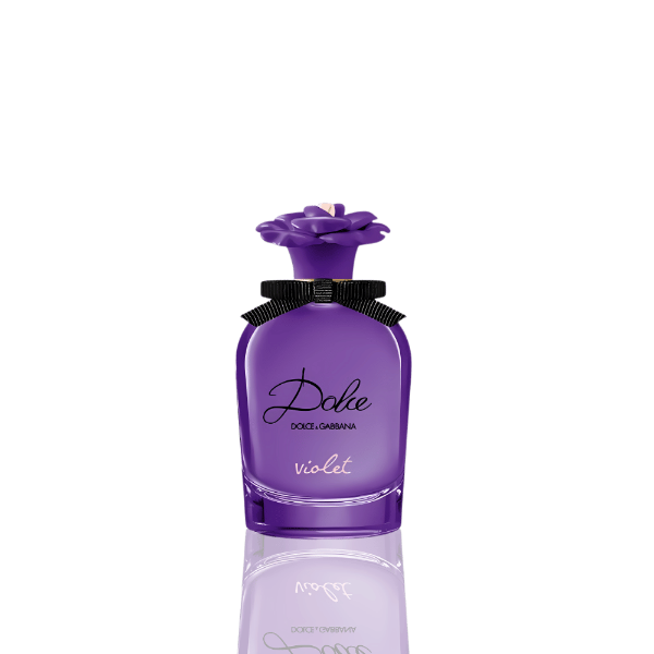 Dolce Violet perfume — cassis-mandarin top, violet heart, and vanilla base