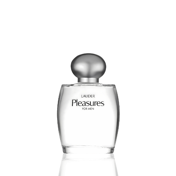 Pleasures Men—grapefruit and watery greens top, spicy floral heart, warm woody base